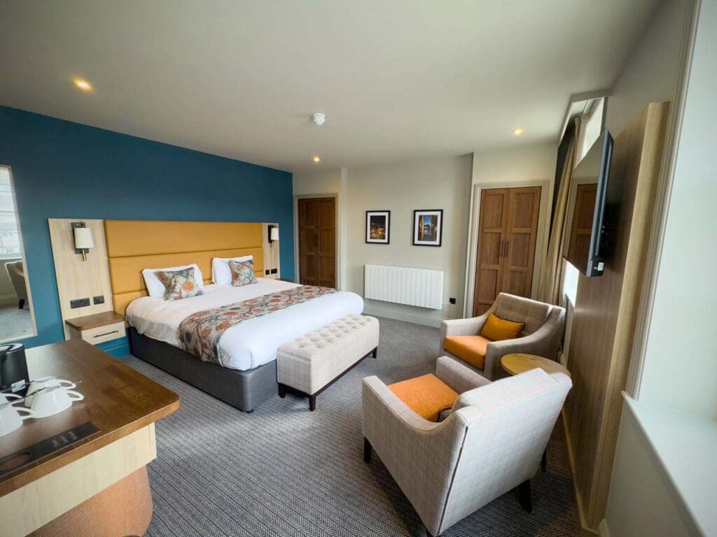 Royal Whitby hotel king-size double room